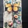 Butterfly Print Cotton Fabric Sew Onn Patch 9.5 x 5.5 Inch – SP0005