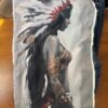 Native Woman Portrait Laser Digital Patches – LP0054